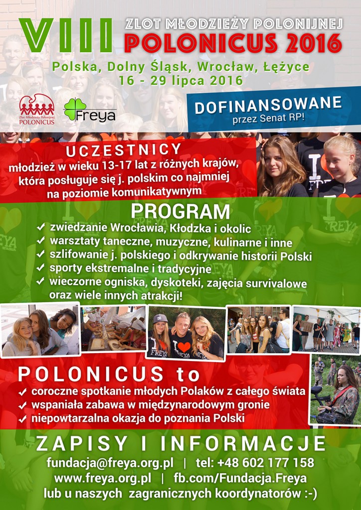 2016 Polonicus Plakat bez ceny MAŁY